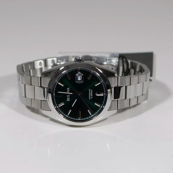 Bulova Surveyor Emerald dial Automatic Men\'s Watch